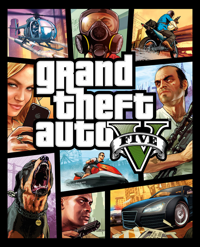 Gameteczone Jogo PS3 Grand Theft Auto V GTA 5 Five - Rockstar São